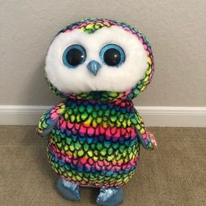 Large owl beanie boo